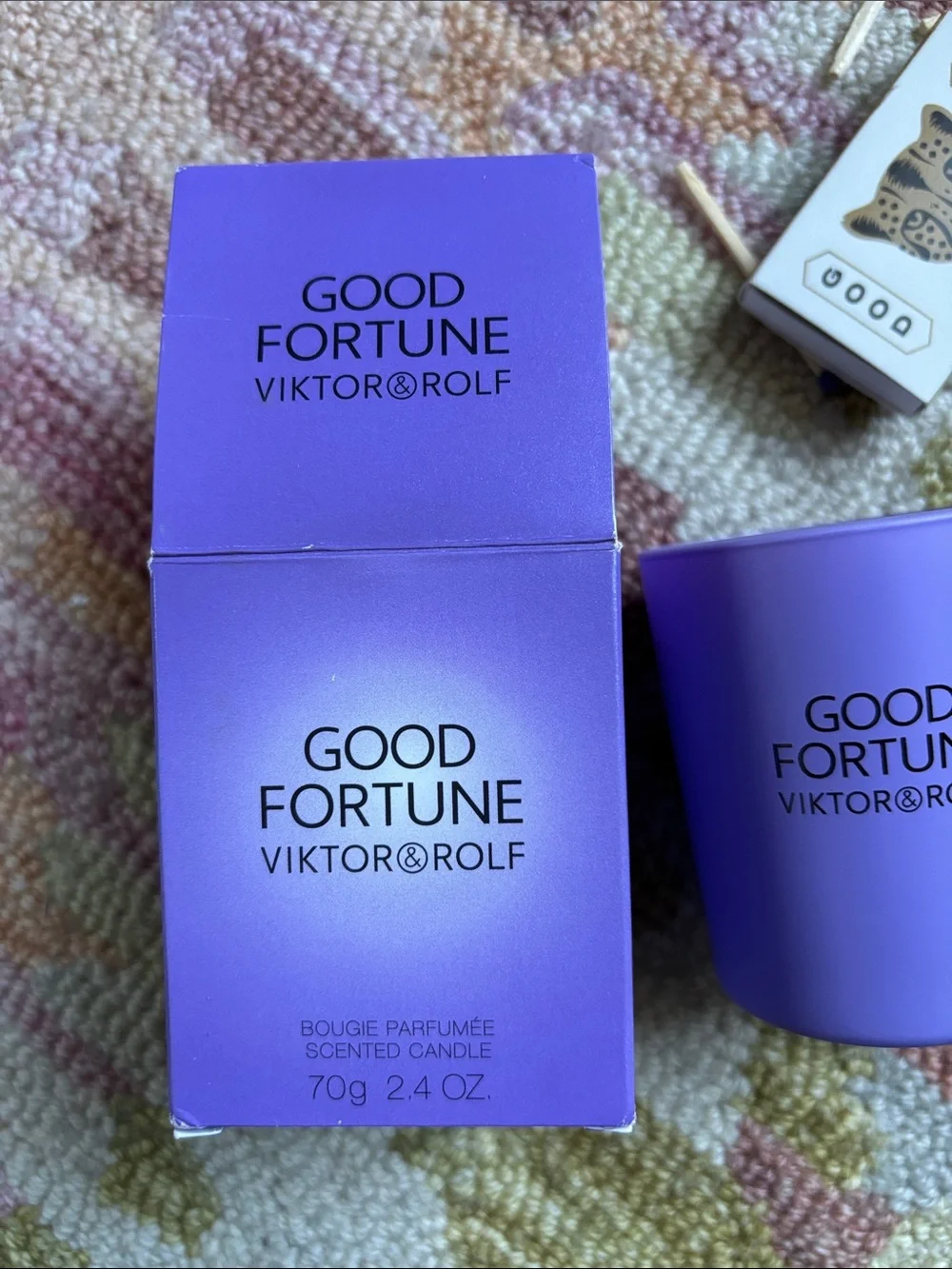 Viktor & Rolf NWT Good Fortune Scented candle Travel friendly 2.4 oz